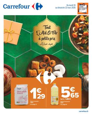 Catalogue Carrefour Hypermarchés - 10/03/2026 - 22/03/2026.