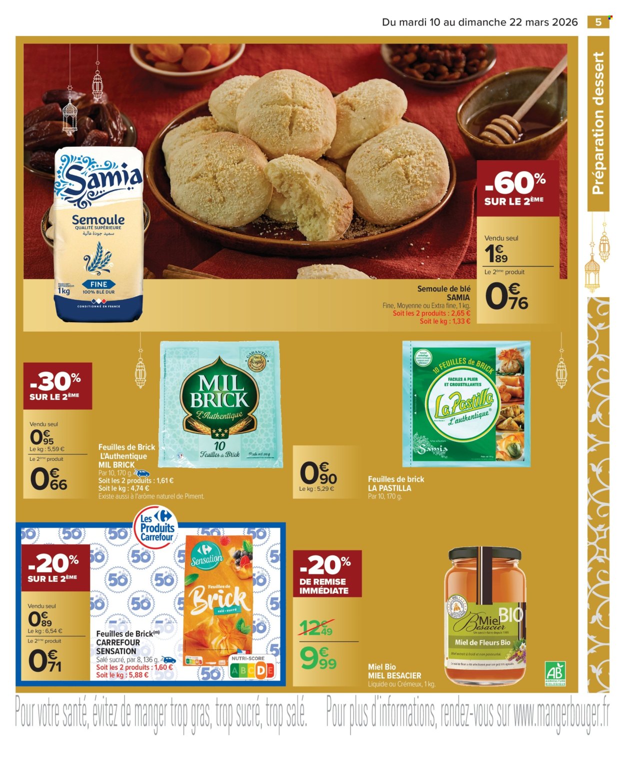 Catalogue Carrefour Hypermarchés - 10/03/2026 - 22/03/2026. Page 5