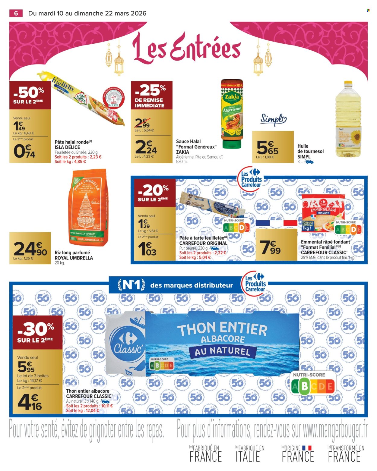 Catalogue Carrefour Hypermarchés - 10/03/2026 - 22/03/2026. Page 6