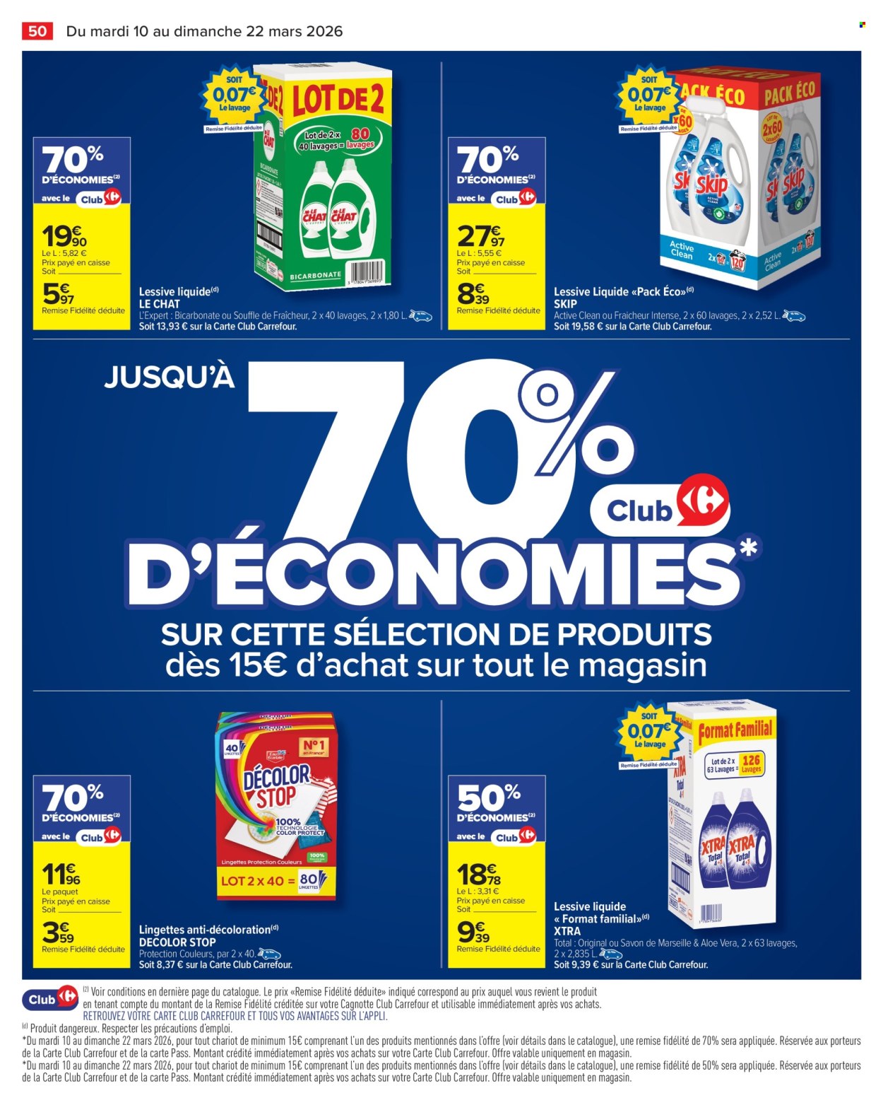 Catalogue Carrefour Market - 10/03/2026 - 22/03/2026. Page 52