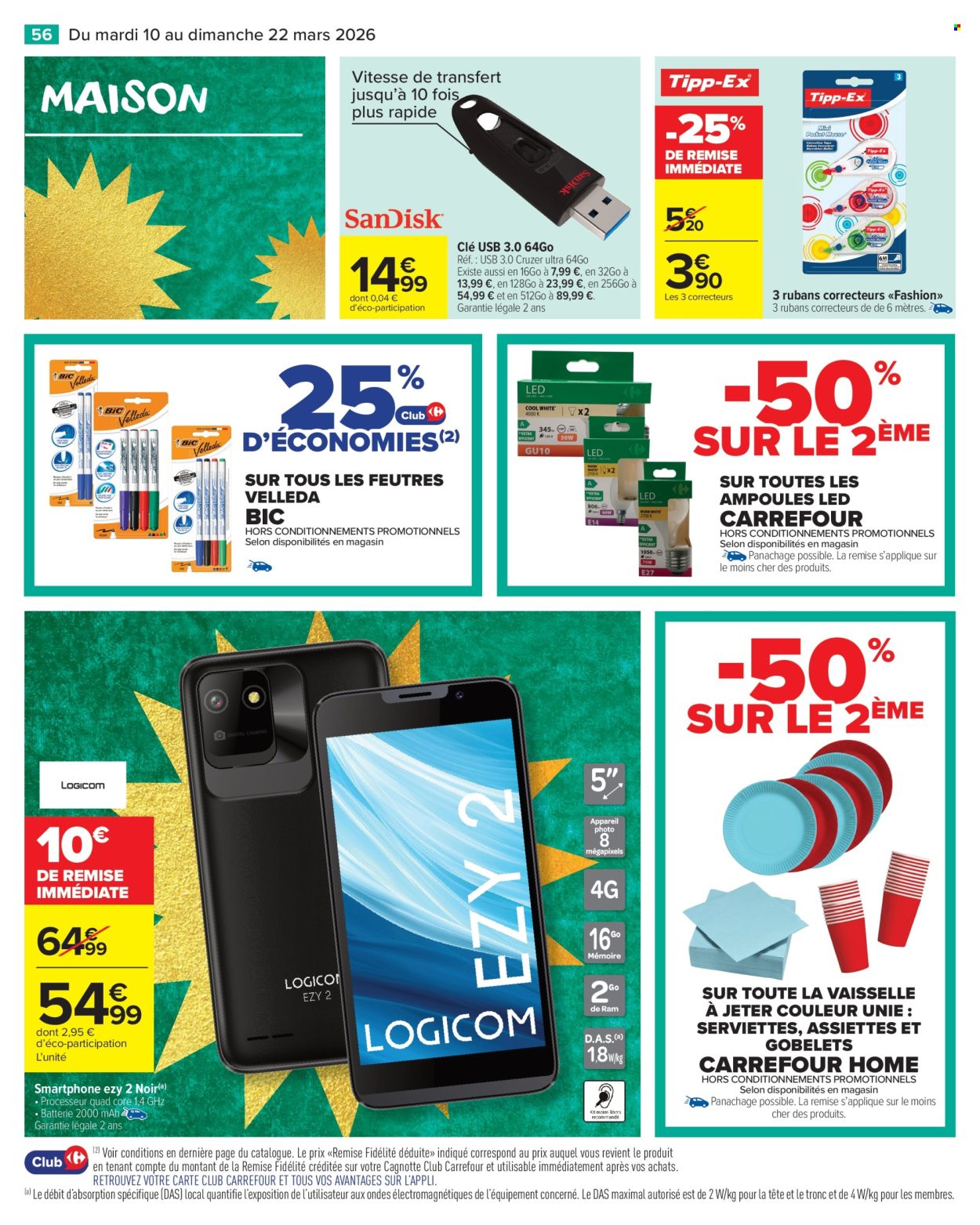Catalogue Carrefour Market - 10/03/2026 - 22/03/2026. Page 58