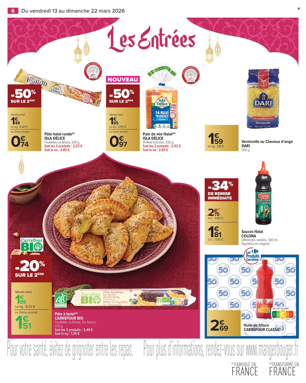 Catalogue Carrefour Market - 13/03/2026 - 22/03/2026. Page 6