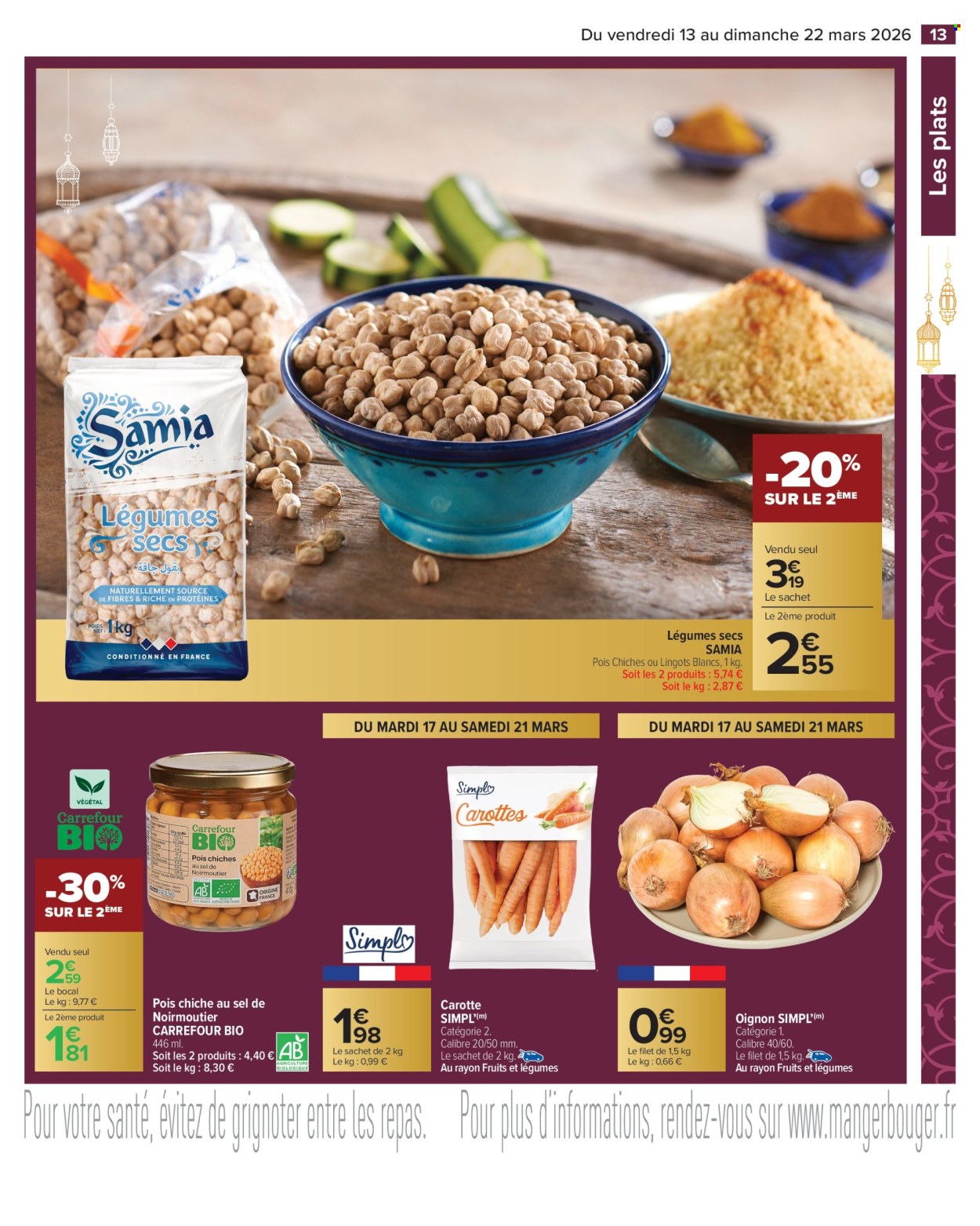 Catalogue Carrefour Market - 13/03/2026 - 22/03/2026. Page 13