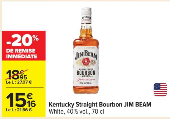 Kentucky Straight Bourbon JIM BEAM