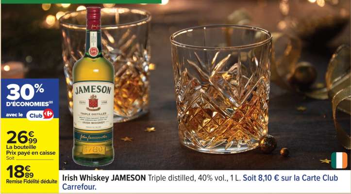 IRISH WHISKEY "JAMESON"