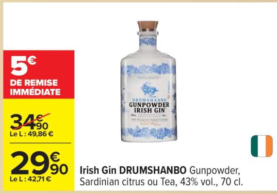 Irish Gin DRUMSHANBO