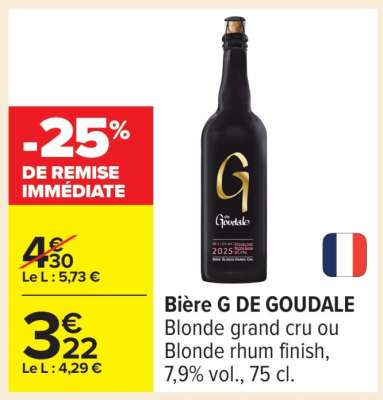 Bière G De Goudale