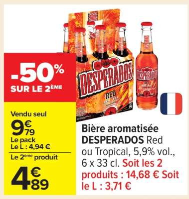 Bière Aromatisée Desperados*