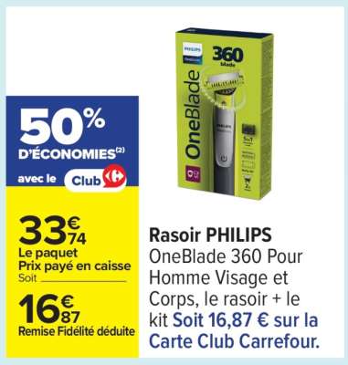 Rasoir PHILIPS OneBlade 360