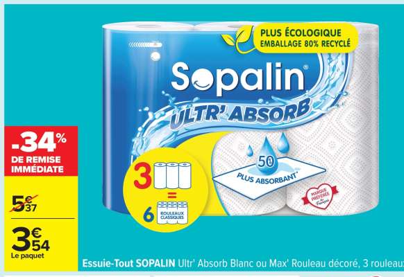 ESSUIE TOUT “SOPALIN ULTR’ABSORB”