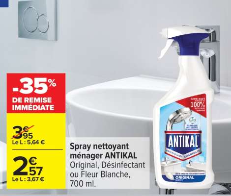 Spray nettoyant ménager ANTIKAL