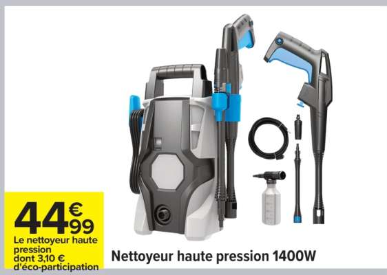 Nettoyeur haute pression 1400W