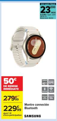 Montre connectée bluetooth