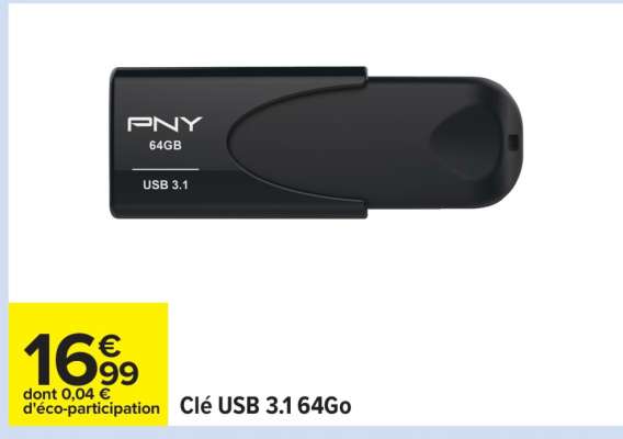 Clé USB 3.1 64Go