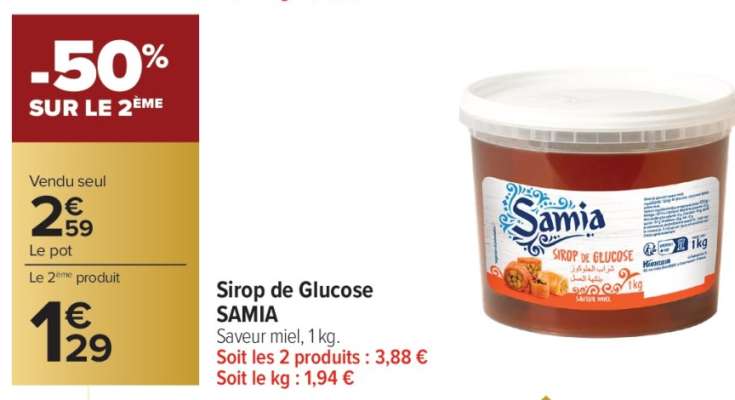 Sirop De Glucose Samia