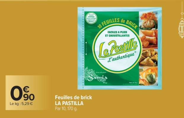 Feuilles De Brick La Pastilla