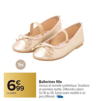Ballerines fille
