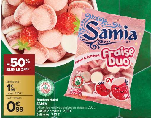 Bonbon Halal SAMIA
