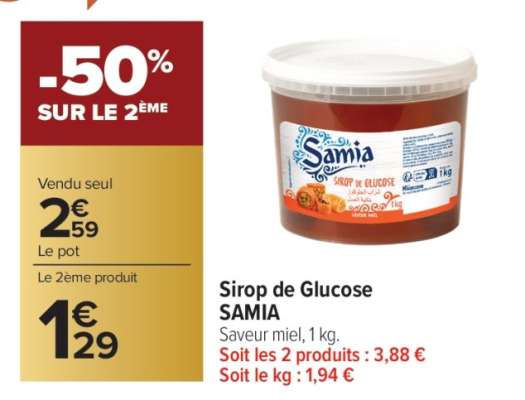 Sirop De Glucose Samia