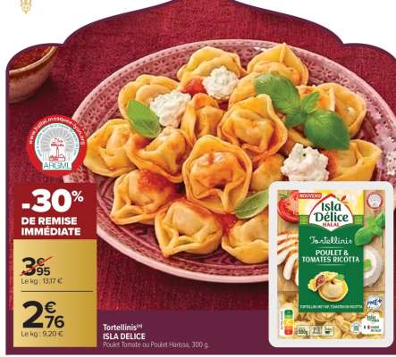 Tortellinis ISLA DÉLICE