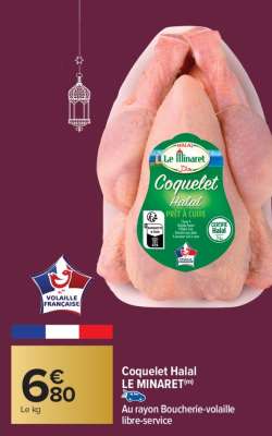 Coquelet Halal LE MINARET