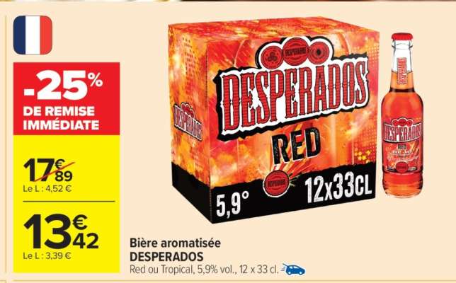 Bière Aromatisée Desperados*