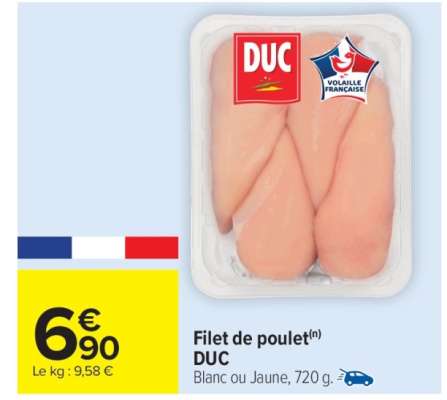 Filet de Poulet DUC
