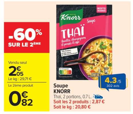 SOUPE "KNORR"