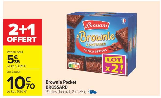 BROWNIE POCKET "BROSSARD"