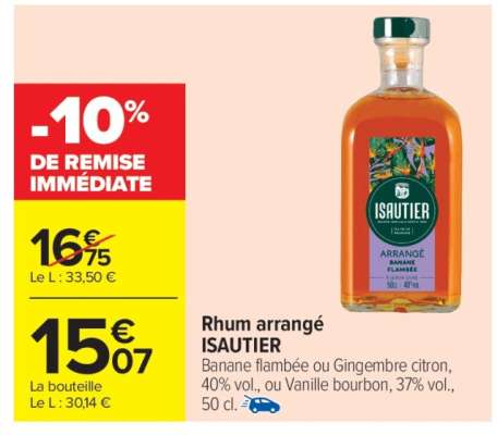 Rhum Arrangé 'Isautier'