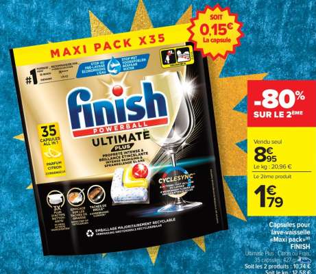 Finish Powerball Ultimate Plus