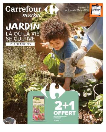 Catalogue Carrefour Market - 10/03/2026 - 22/03/2026.