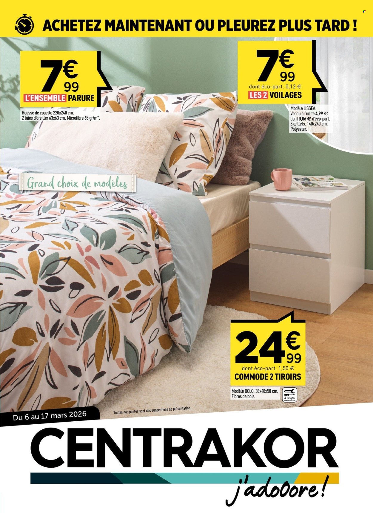 Catalogue Centrakor - 06/03/2026 - 17/03/2026. Page 1