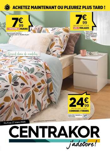 Catalogue Centrakor - 06/03/2026 - 17/03/2026.