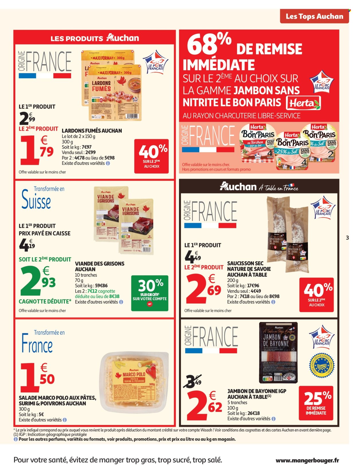 Catalogue Auchan - 10/03/2026 - 22/03/2026. Page 3