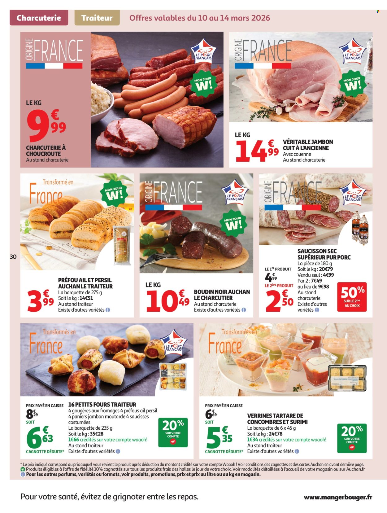 Catalogue Auchan - 10/03/2026 - 22/03/2026. Page 30