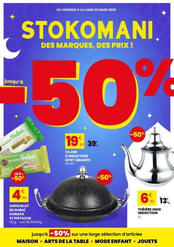 Catalogue Stokomani - 06/03/2026 - 23/03/2026.