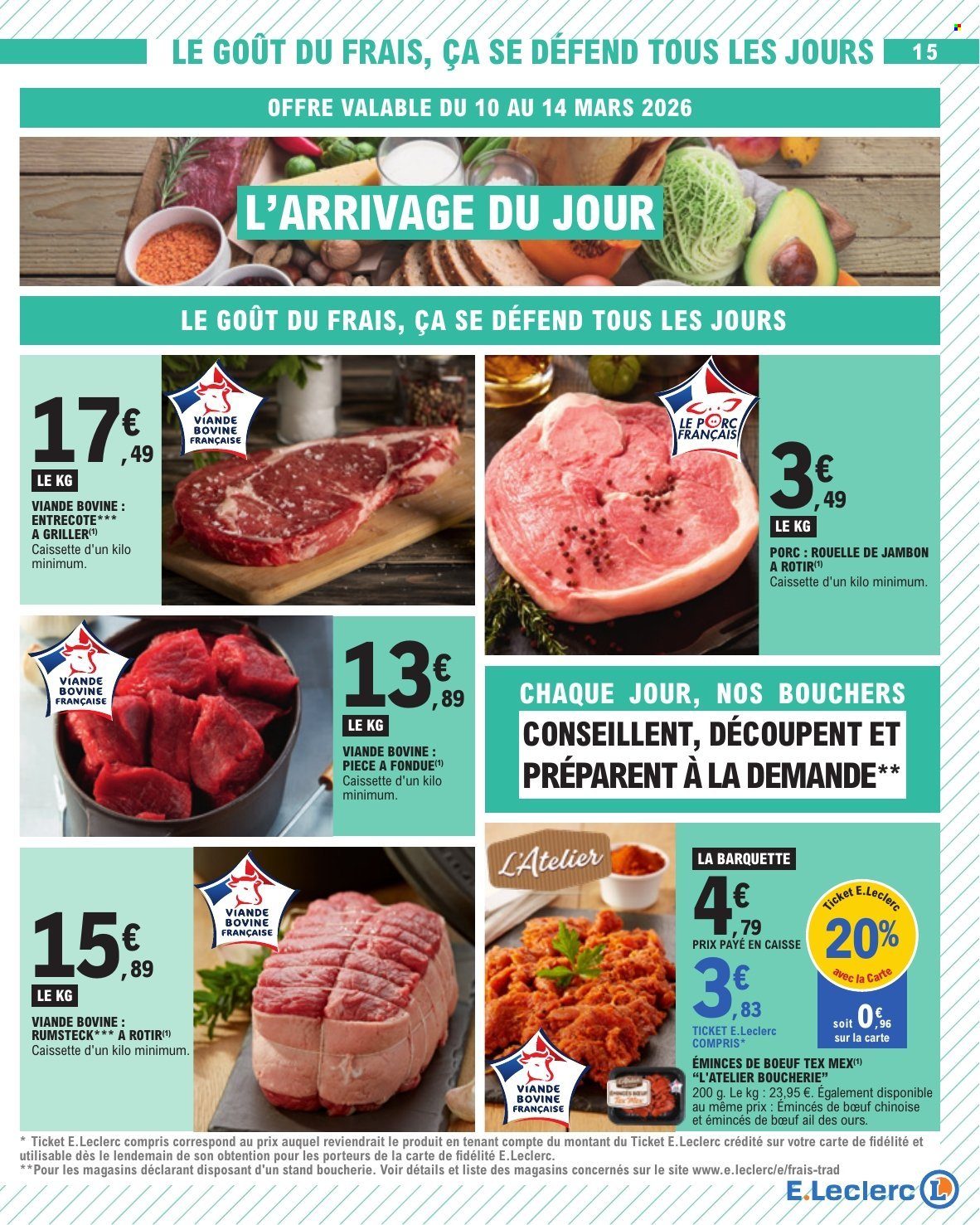 Catalogue E.Leclerc - 10/03/2026 - 21/03/2026. Page 15