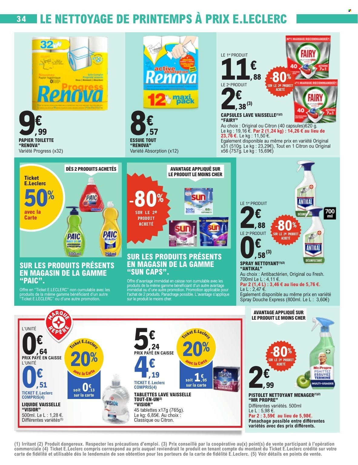 Catalogue E.Leclerc - 10/03/2026 - 21/03/2026. Page 34
