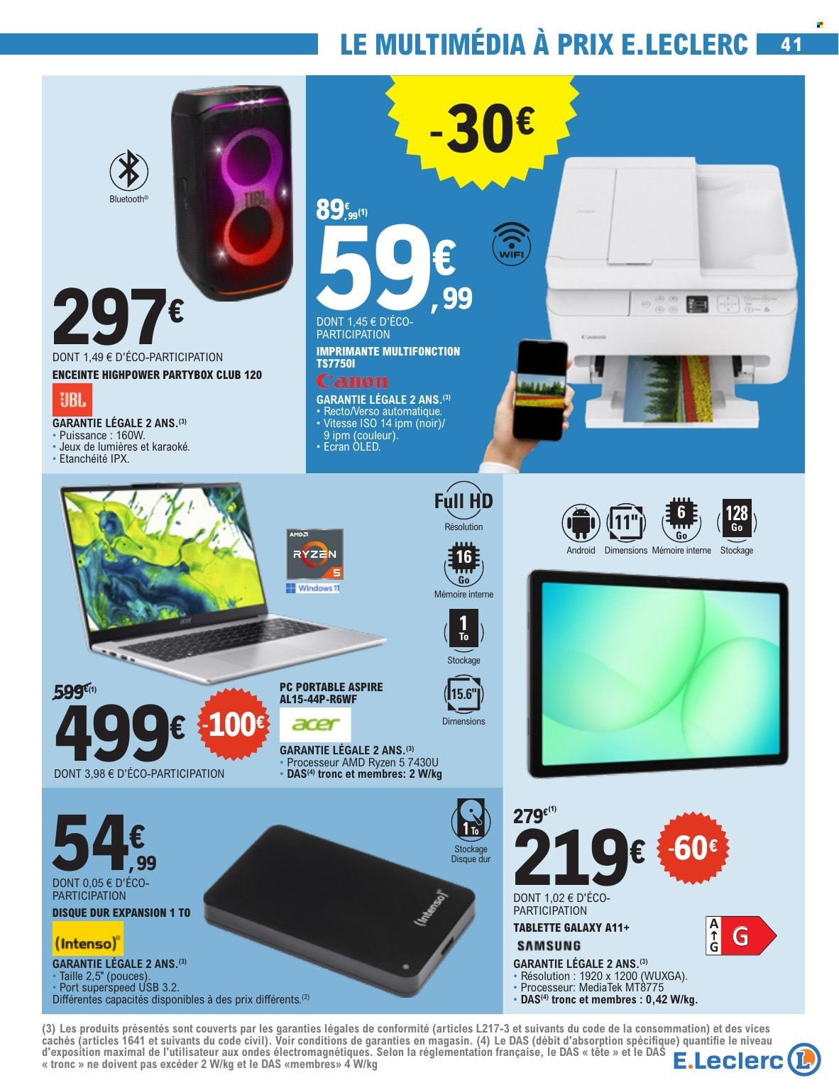 Catalogue E.Leclerc - 10/03/2026 - 21/03/2026. Page 41