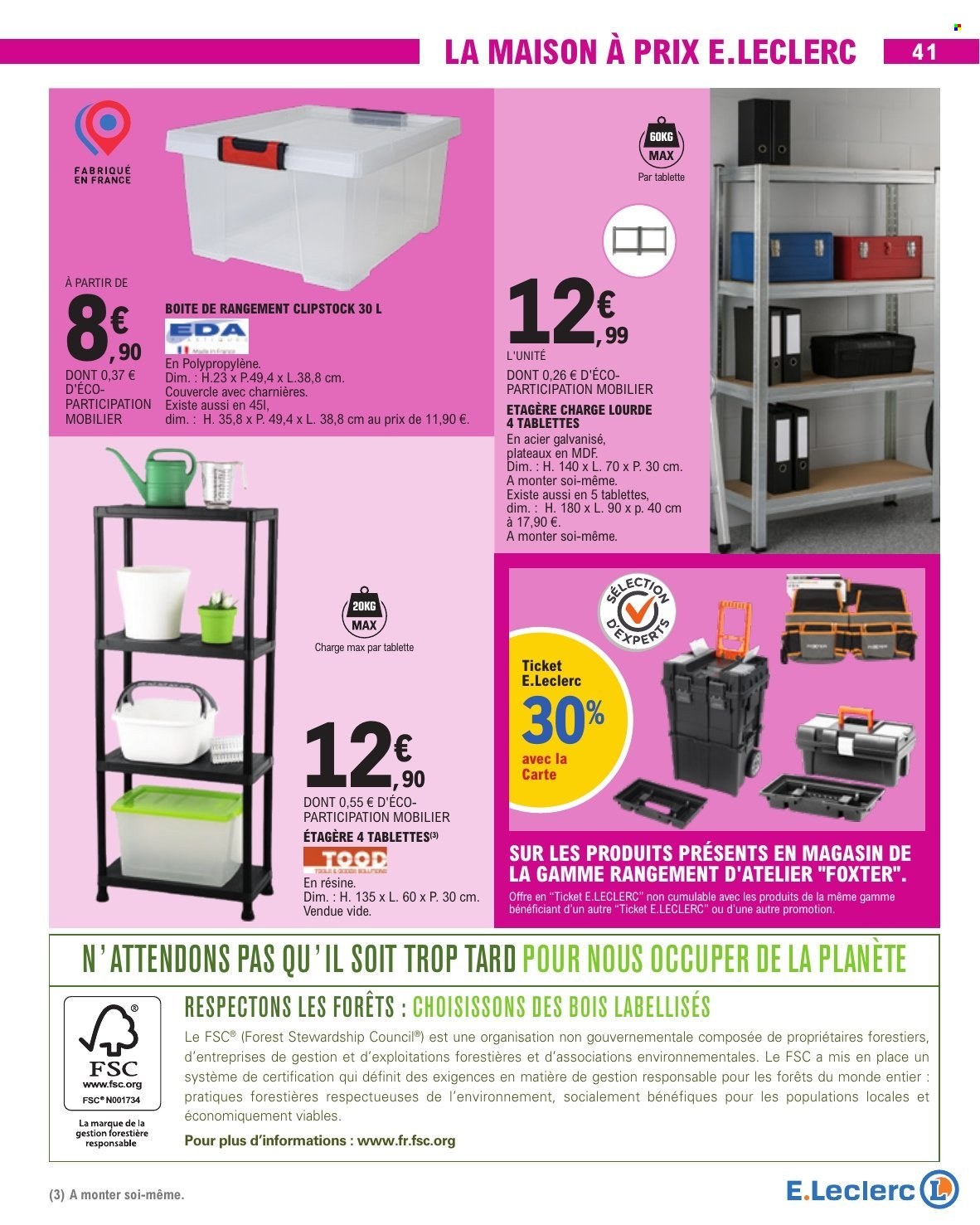 Catalogue E.Leclerc - 10/03/2026 - 21/03/2026. Page 41