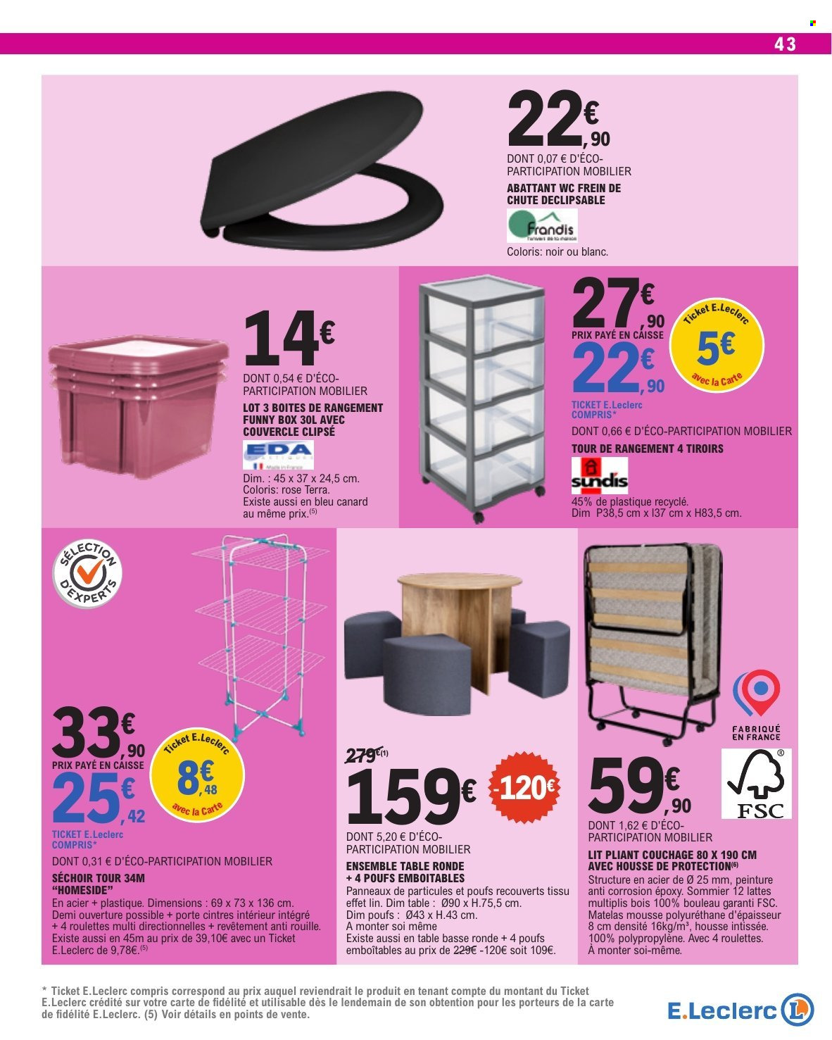 Catalogue E.Leclerc - 10/03/2026 - 21/03/2026. Page 43