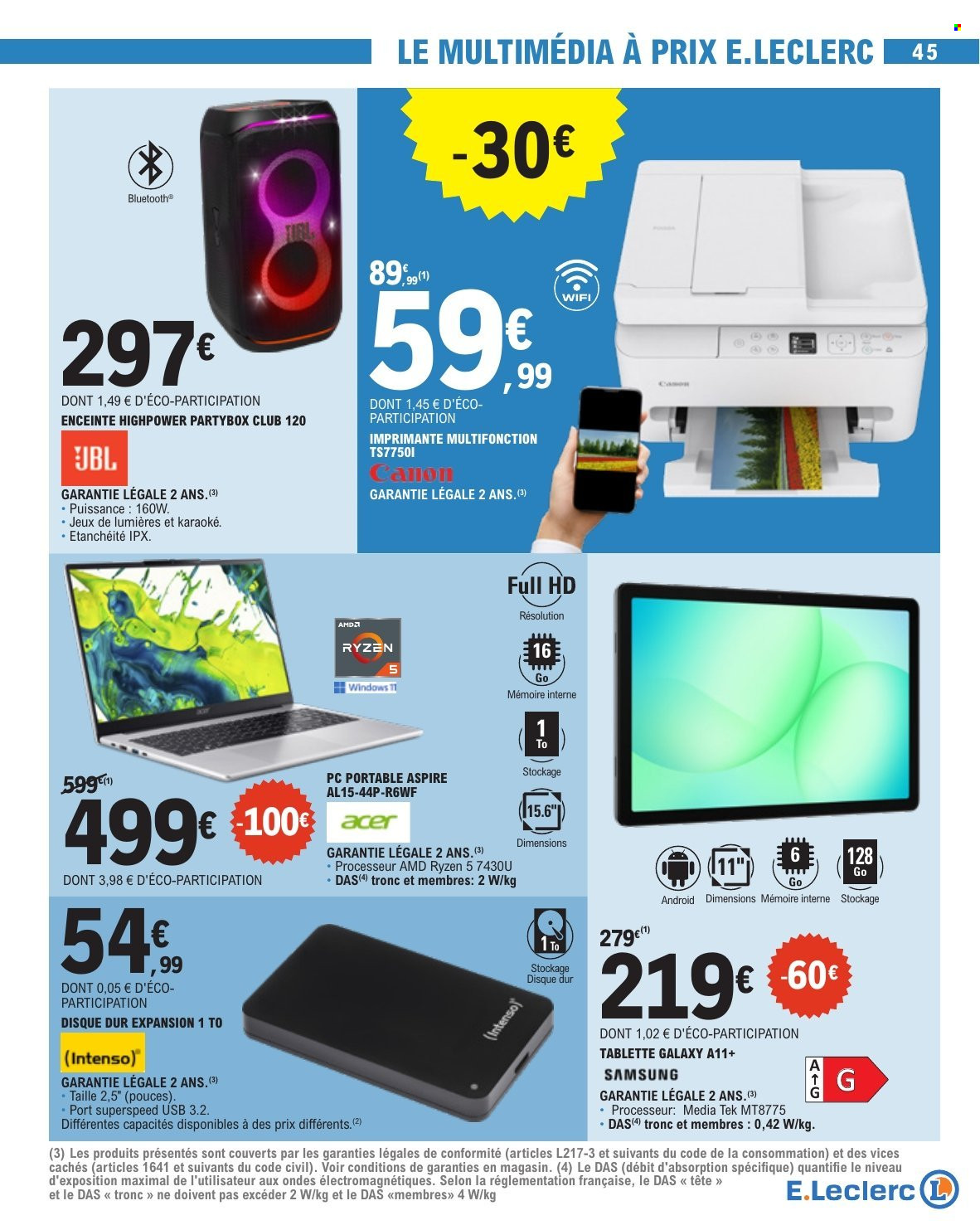 Catalogue E.Leclerc - 10/03/2026 - 21/03/2026. Page 45