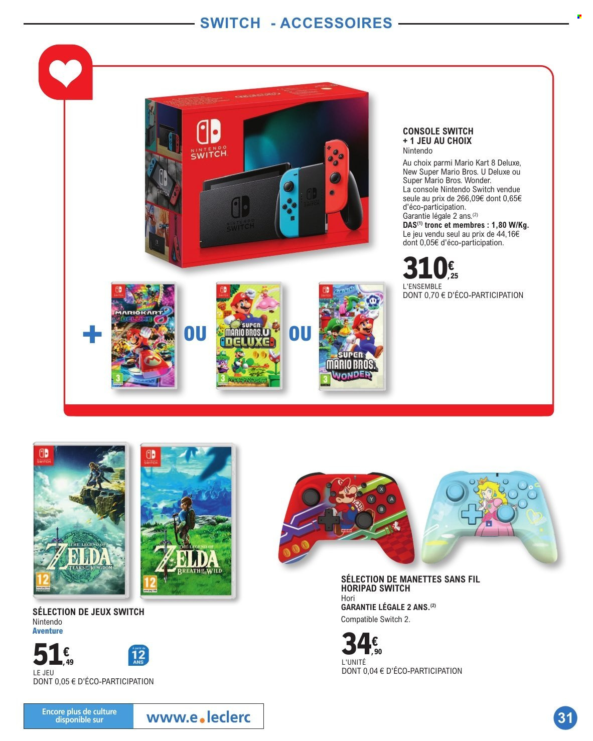Catalogue E.Leclerc - 10/03/2026 - 28/03/2026. Page 31