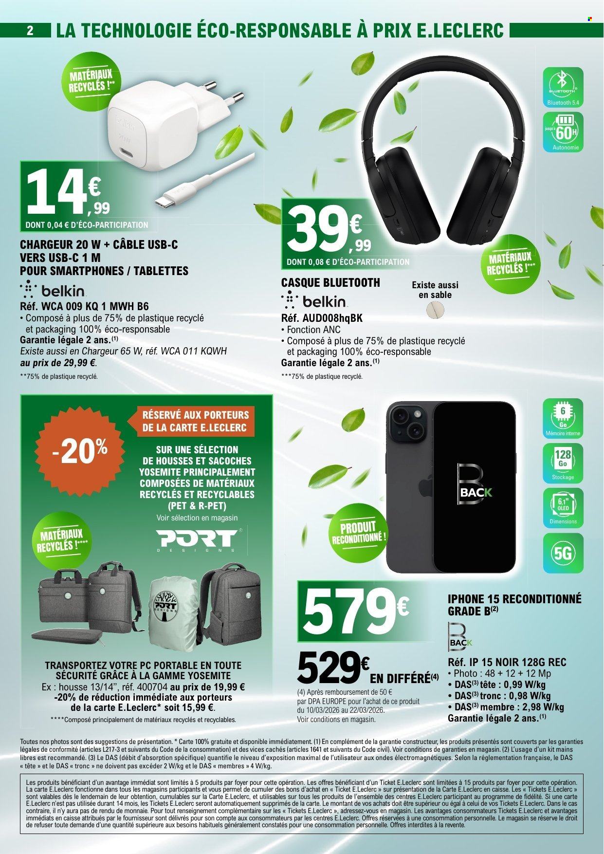 Catalogue E.Leclerc - 10/03/2026 - 21/03/2026. Page 2