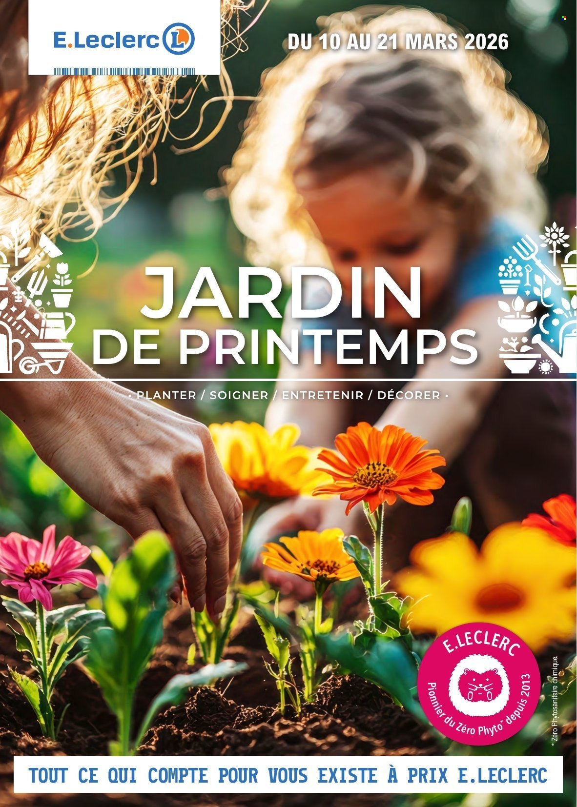 Catalogue E.Leclerc - 10/03/2026 - 21/03/2026. Page 1
