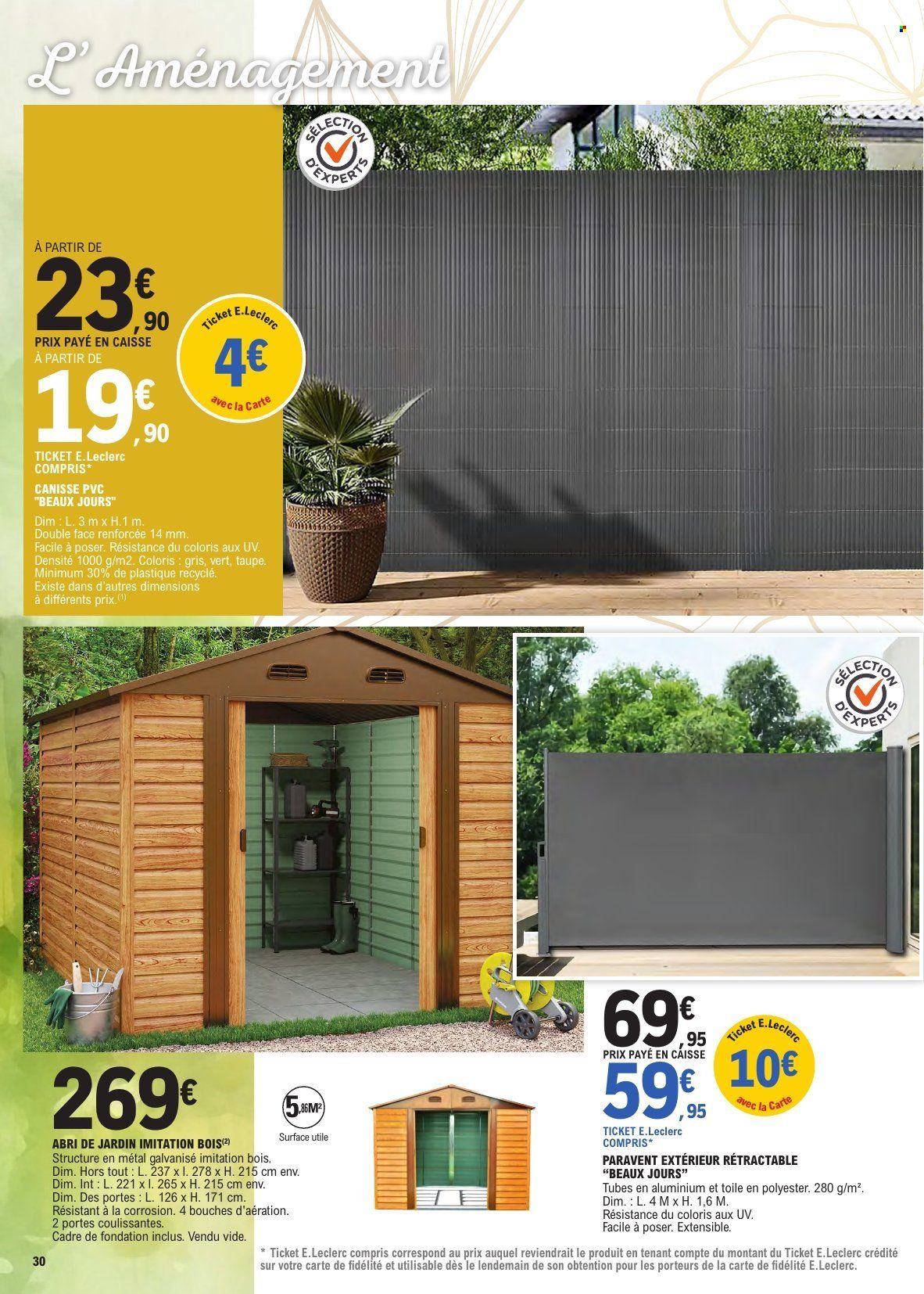 Catalogue E.Leclerc - 10/03/2026 - 21/03/2026. Page 30