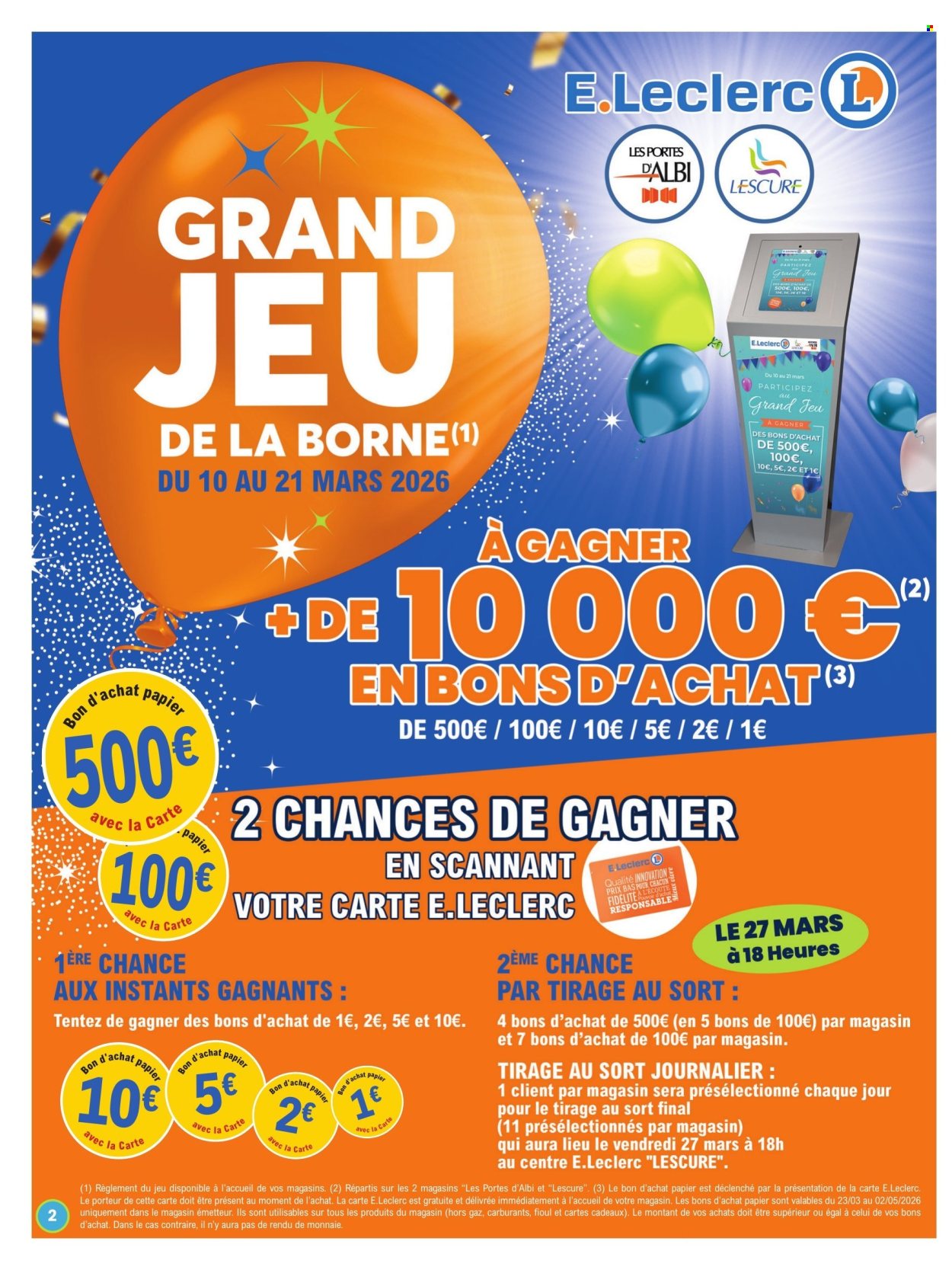 Catalogue E.Leclerc - 10/03/2026 - 14/03/2026. Page 2