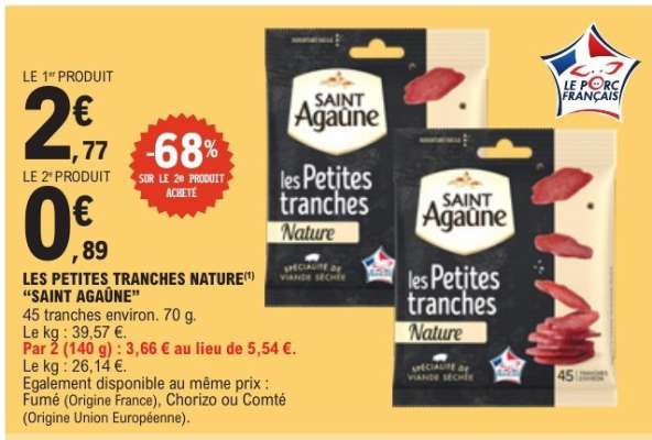 LES PETITES TRANCHES NATURE “SAINT AGAÛNE”