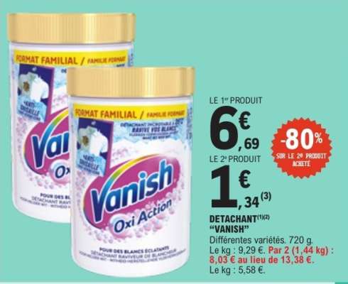 Vanish Oxi Action